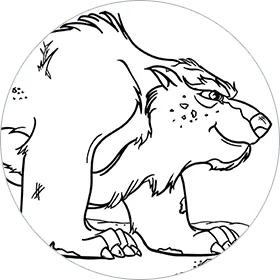Luc coloring page