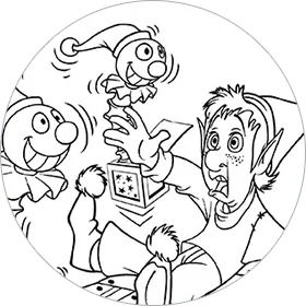 Jack-in-the-Box coloring page