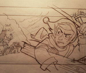 Zach's Quest screenplay concept art